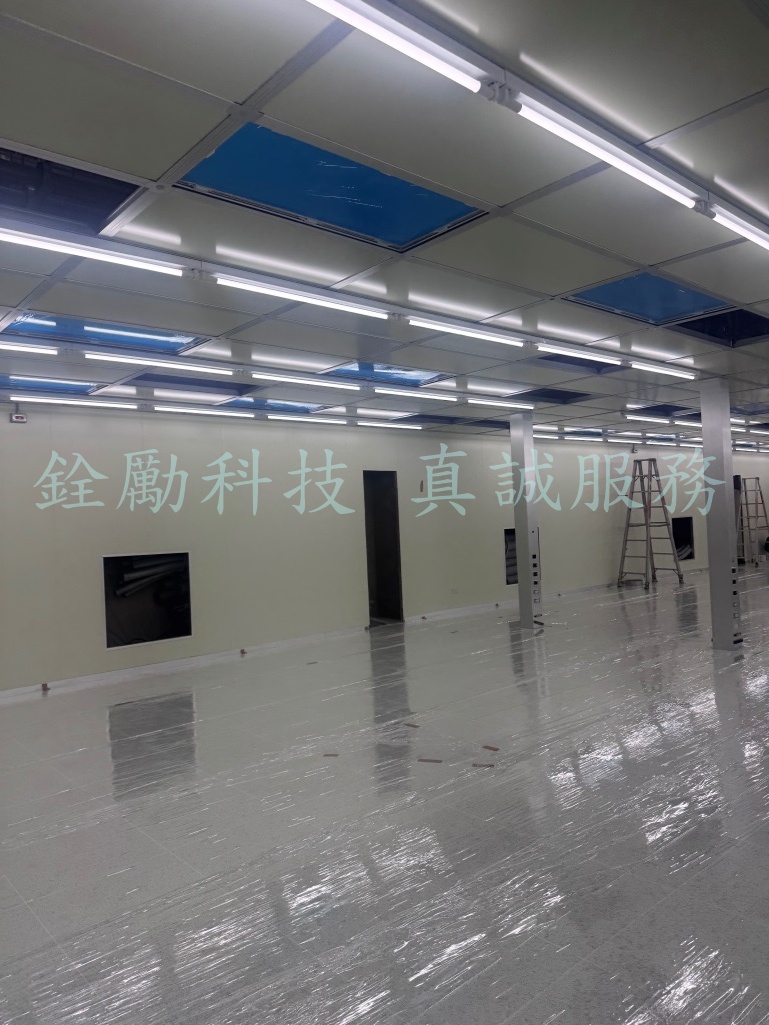 RF測試無塵室—銓勵庫板隔間工程（竹科）